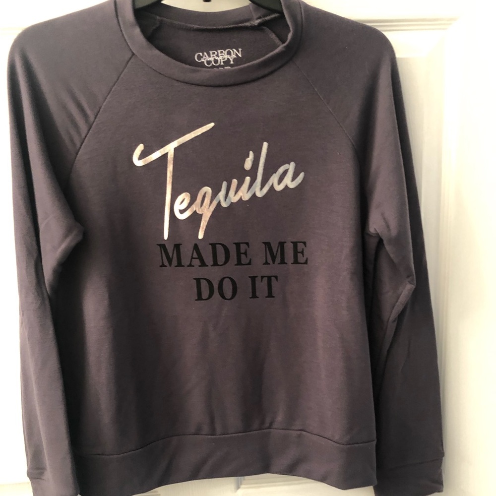 Tequila Metallic Graphic Sweatshirt - Picture 4 of 8